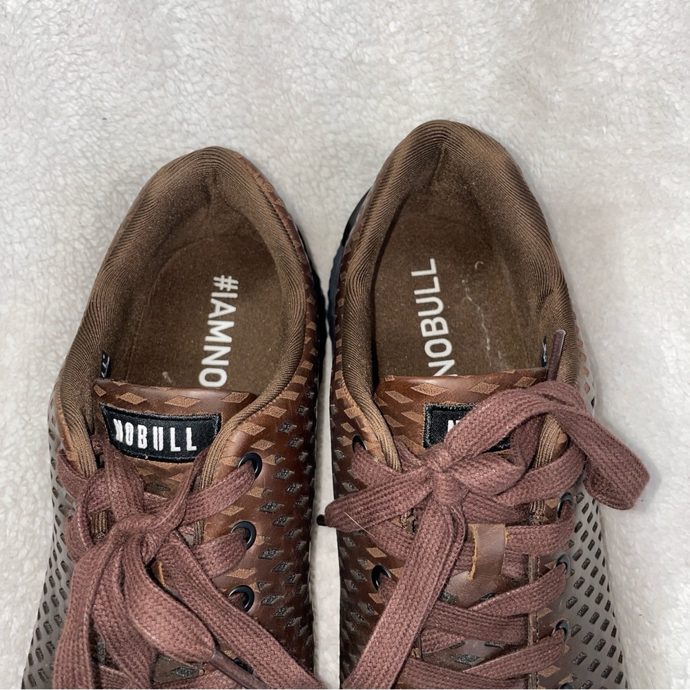 NOBULL Brown Athletic Shoes unisex men size 14 women’s 15.5 - Picture 6 of 8